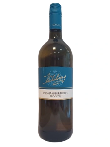 Kühling Grauer Burgunder trocken 1 L Weißwein