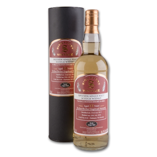 MANNOCHMORE Speyside Single Malt Whisky 2011 Signatory 46 % Vol.