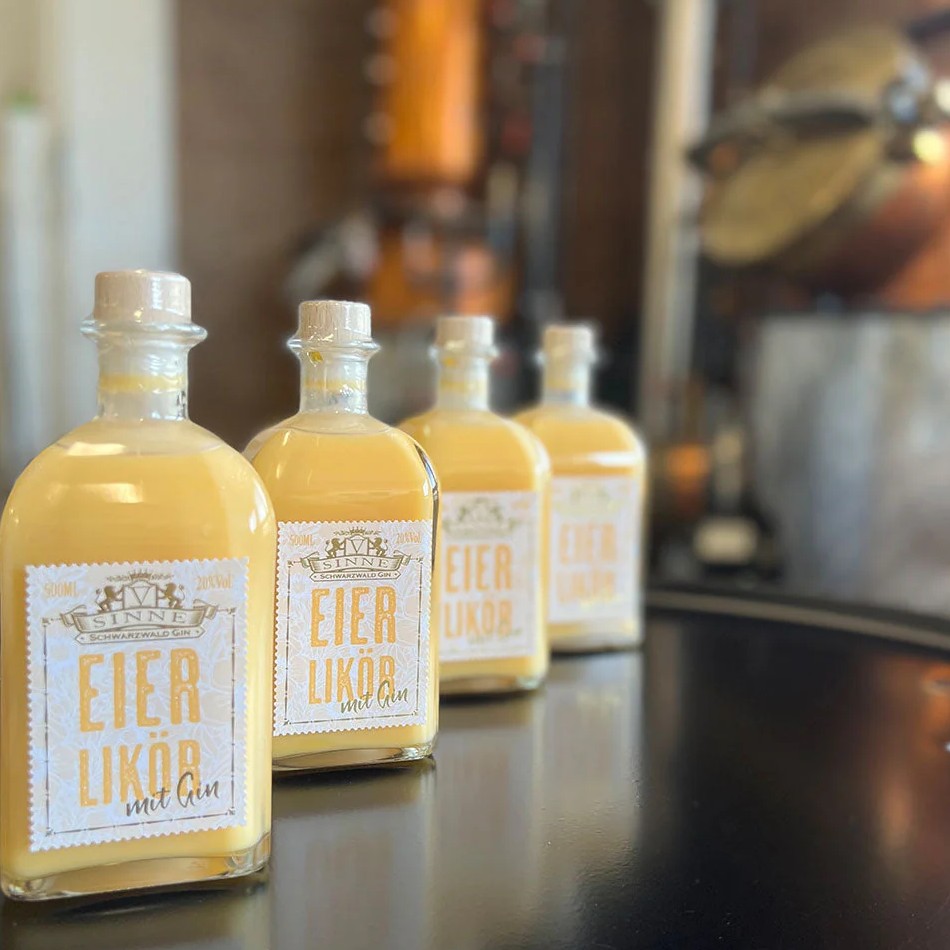 V Sinne Eierlikör mit Gin