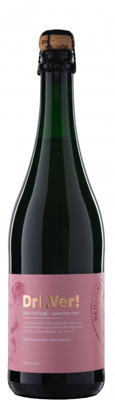 Dr. Hinkel Dri.Ver! Sparkling Rosé alkoholfrei